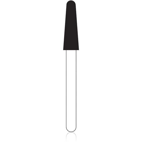 NTI Diamond Bur, FG, Round End Taper, #856-025, 2.5 mm, Coarse, Green, 5/Pk, C856-025 thumbnail 6