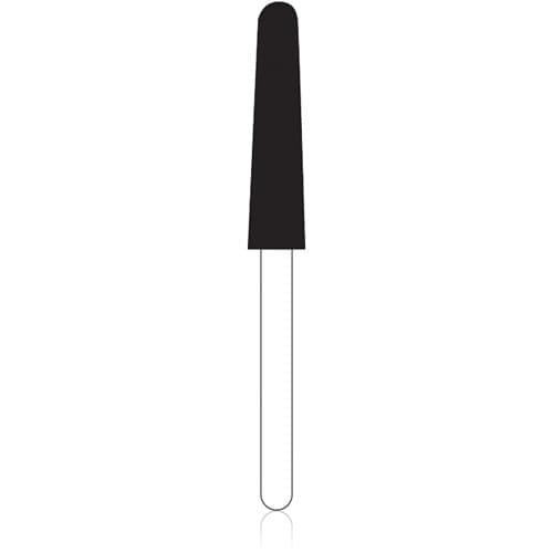 NTI HP Diamond Bur, Coarse Grit, Round End Taper, #856-040, 4.0 mm Head Diameter, 14.0 mm Head Length, Green Ring, C856-040HP thumbnail 2