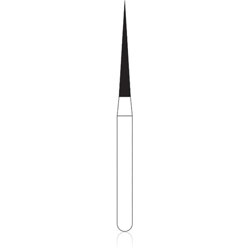 NTI Diamond Bur, FG, Needle, #C859-012, 1.2 mm, Coarse, Green, 5/Pk thumbnail 5
