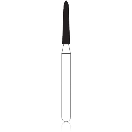 NTI Diamond Bur, FG, Curettage, #878K-014, 1.4 mm, Coarse, Green, 5/Pk, C878K-014 thumbnail 5