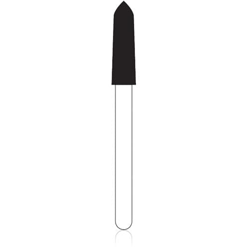 NTI FG Diamond Bur, Coarse Grit, Curettage Cone Bevel End, #878K-023, 2.3 mm Diameter, 8.0 mm Length, Friction Grip, 5/Pk thumbnail 4