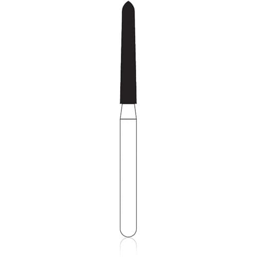 NTI Diamond Bur, FG, Curettage, #879K-016, 1.6 mm, Coarse, Green, 5/Pk, C879K-016 thumbnail 5