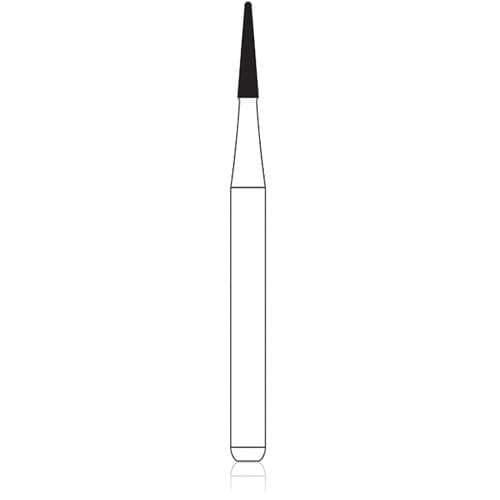 NTI TDF Series Diamond Bur, FG, TDF4, #F133-010, Fine, Red, 1.0 mm Head, 4.0 mm Length, 5/Pk thumbnail 9
