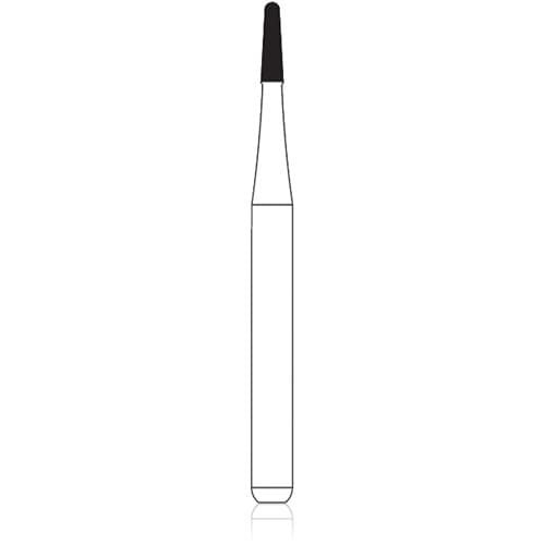 NTI TDF Series Diamond Bur, FG, TDF2, #F247, 0.9 mm, Fine, Red, 5/Pk, F247-009 thumbnail 10