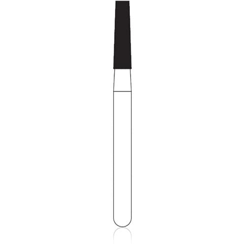 NTI Friction Grip Diamond Bur, Flat End Taper, Fine Grit, #846-016, 1.6 mm Head Diameter, 6.0 mm Head Length, 5/Pk, F846-016 thumbnail 4