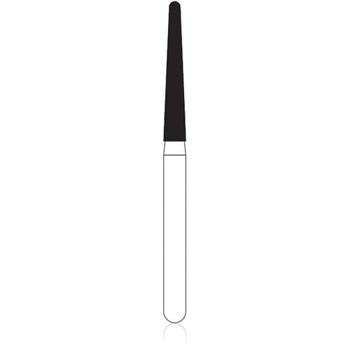 NTI Friction Grip Diamond Bur, Fine, Round End Taper, #850-016, 1.6 mm Head, 10.0 mm Length, 5/Pk, F850-016 thumbnail 5