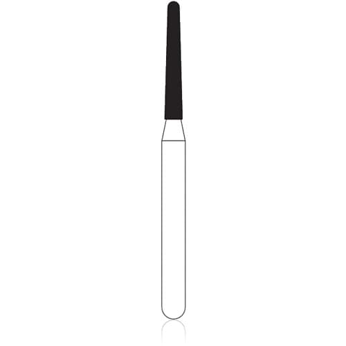NTI Diamond Bur, FG, Round End Taper, #856-012, Fine, Red, 1.2 mm, 5/Pk, F856-012 thumbnail 6