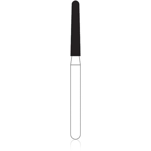 NTI Diamond Bur, FG, Long Round End Taper, #856L-016, 1.6 mm, Fine, Red, 5/Pk, F856L-016 thumbnail 11