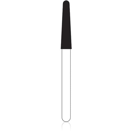 NTI Friction Grip Diamond Bur, Fine Grit, Long Round End Taper, #856L-020, 2.0 mm Head Diameter, 9.0 mm Head Length, 5/Pkg, F856L-020 thumbnail 5