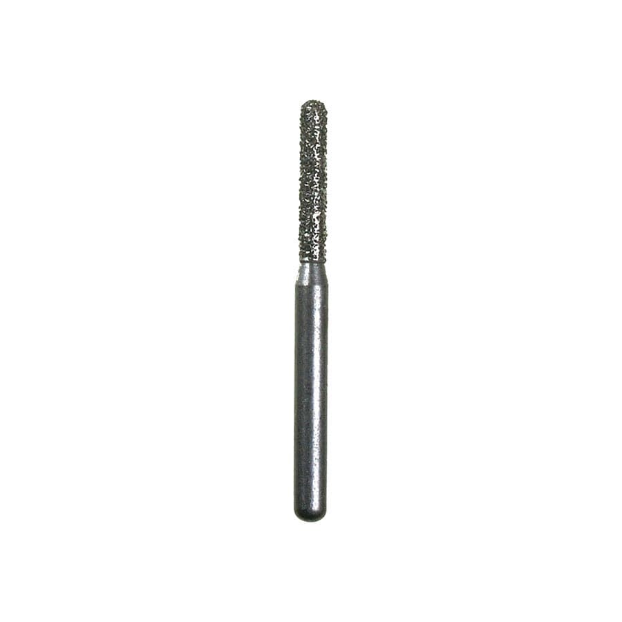 Spring Health Products Coarse Round End Cylinder Diamond Bur, FG 880-012, Single-Use, 25/Pack, KS1C25 thumbnail 3