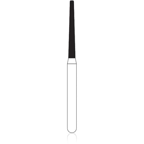 NTI FG Diamond Bur, Medium Grit, Modified Shoulder Taper, #850KR-014, 1.4 mm Head, Gray, 5/Pkg, M850KR-014 thumbnail 5