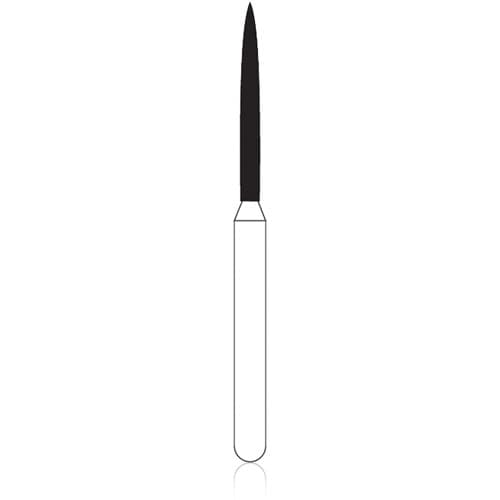 NTI® FG Diamond Bur, Medium Grit, Flame Shaped, #863-010, 1.0 mm Diameter, 10.0 mm Length, 5/Pkg, M863-010 thumbnail 5