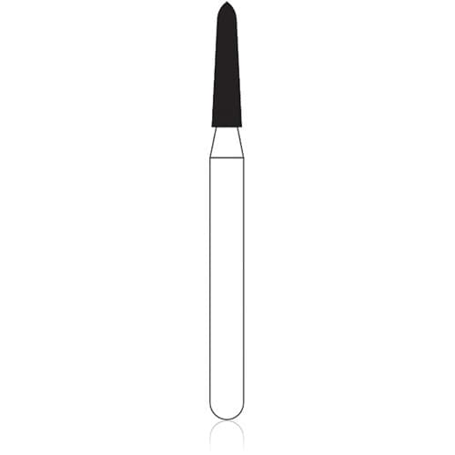 NTI Diamond Bur, FG, Curettage, #878K-014, 1.4 mm, Medium Grit, Gray, 5/Pk, M878K-014 thumbnail 5