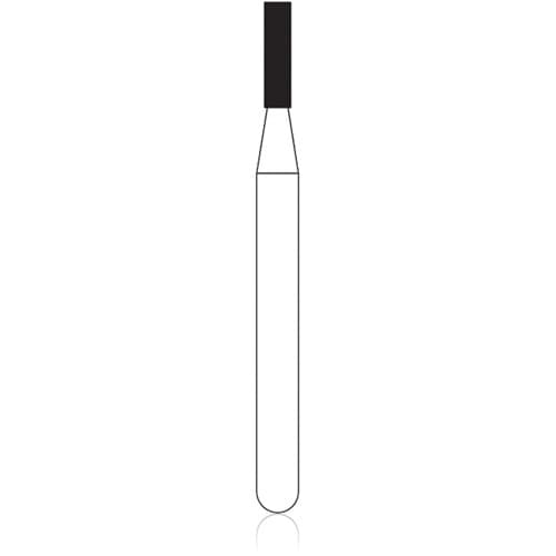 NTI Diamond Bur, FG, Flat End Cylinder, #835, 1.0 mm, Super Coarse, Black, 5/Pk, SC835-010 thumbnail 10