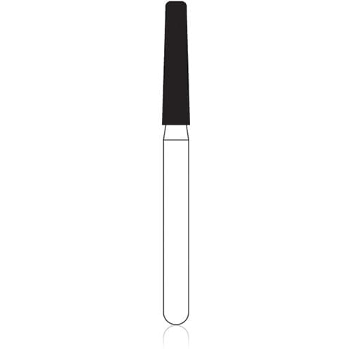 NTI FG Diamond Bur, Super Coarse, Modified Shoulder Taper, #847KR-018, 1.8 mm, 5/Pkg, SC847KR-018 thumbnail 5