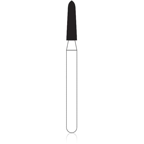 NTI Diamond Burs, FG, Curettage, # SC878K, 1.6 mm, Super Coarse, Black, 5/Pk, SC878K-016 thumbnail 6