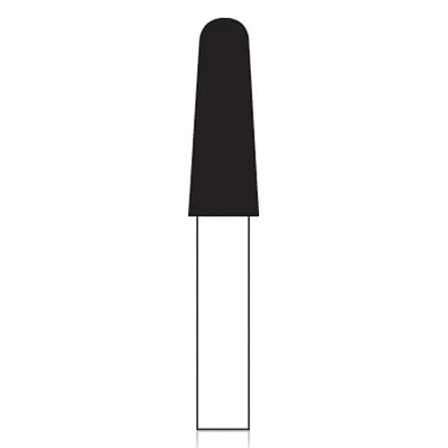 Zir-CUT™ Diamond Bur, HP, Round End Taper, #Z854R-033, 3.3 mm Diameter, 9.0 mm Length, Blue, Single Bur thumbnail 3