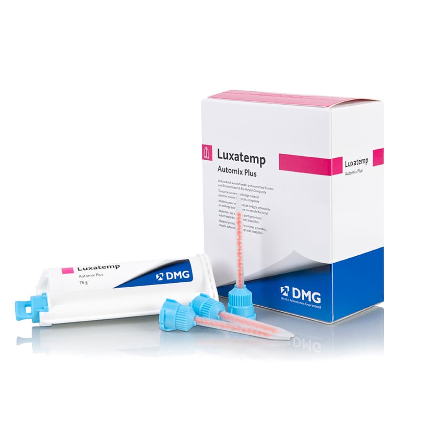 Luxatemp Automix Plus Temporary Crown & Bridge Material, Refill Kit, Shade A2, 76 g Cartridge with 15 Automix Tips, 110402 thumbnail 14