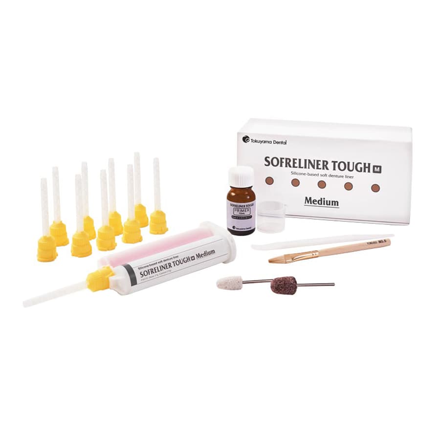 Tokuyama Sofreliner Tough M Denture Reline Kit, Medium, 54 g Cartridge, 1/Pk, 23351 thumbnail 21