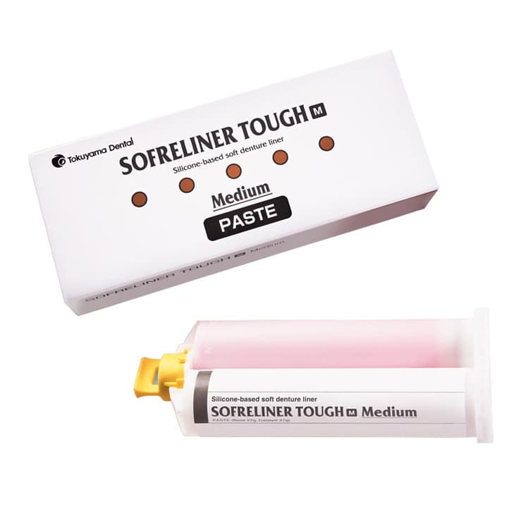 Sofreliner Tough M Denture Reline Paste, Cartridge, Medium, 54 g, 1/Pk, 23356 thumbnail 18