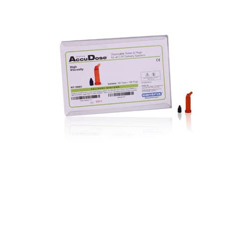AccuDose High Viscosity Tubes & Plugs, PhotoBloc Orange, 100/Box, 280021 thumbnail 12