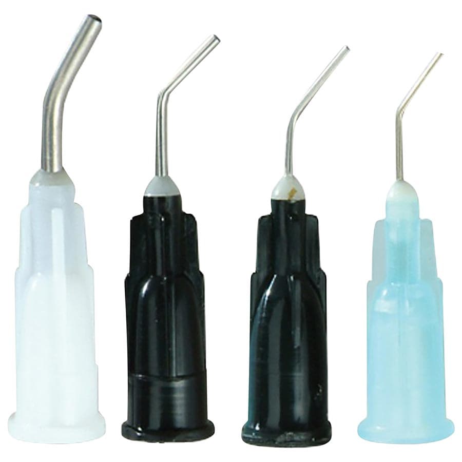 Vista Apex Pre-Bent Applicator Tips, 22 Gauge, Opaque Black, 100/Pk, 315322 thumbnail 12