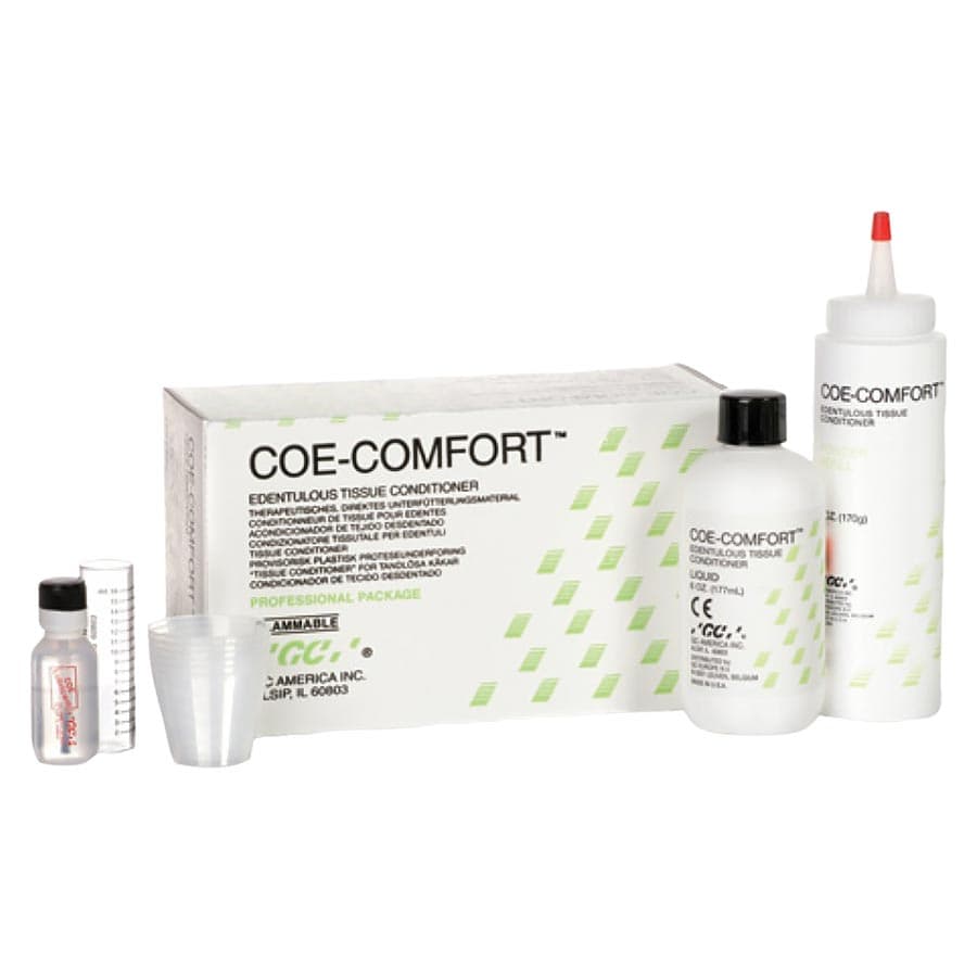 GC America Super-Soft Soft Denture Reline Material, Professional Package, 6 oz Powder & 6 oz Liquid with Mixing Accessories, 348001 thumbnail 12
