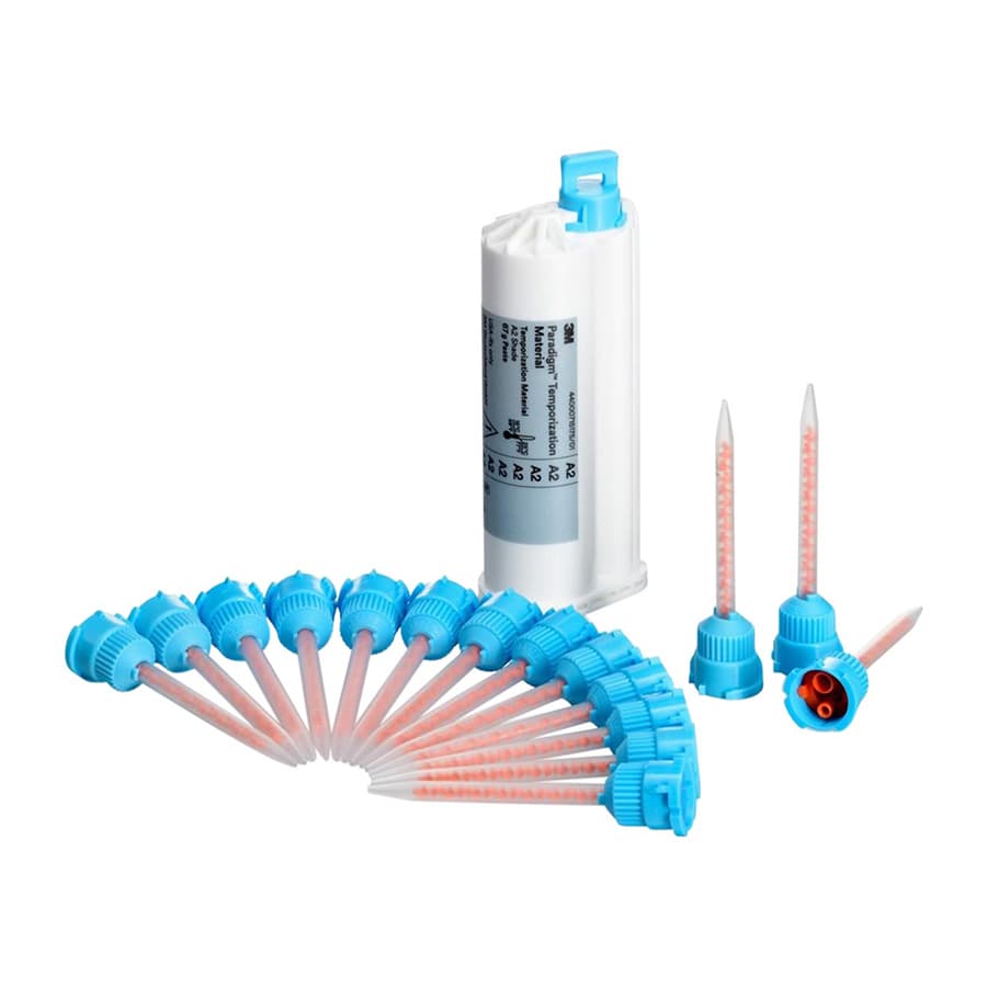 Solventum (3M) Paradigm Temporization Material Refill, Shade A2, 67 g Cartridge with 16 Blue Mixing Tips, 46994 thumbnail 7