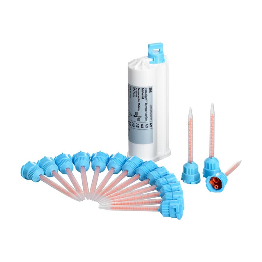 Solventum (3M) Paradigm Temporization Material Refill, Shade A3, 67 g Cartridge with 16 Garant Blue Mixing Tips, 46995 thumbnail 6