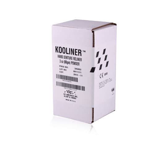 GC America Kooliner Hard Denture Reline Material, Powder Refill, Pink, 3 oz Bottle, 345002 thumbnail 9