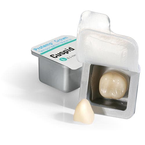 Protemp Crown Temporization Material, Adult Refill, Small Cuspid/Canine, Universal Shade, 5/Pk, 50618 thumbnail 11