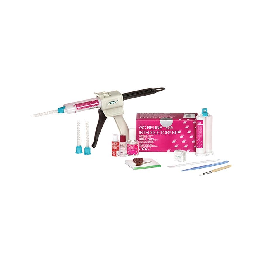 GC Reline II Soft Intro Kit, Soft Reline Material, 48 mL Cartridge, 010258 thumbnail 19