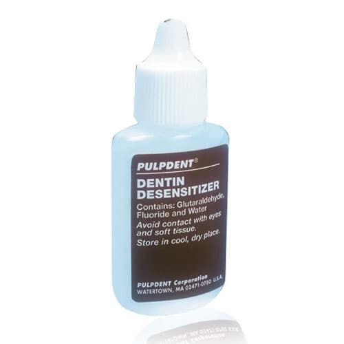 Pulpdent Dentin Desensitizer, 5% Glutaraldehyde with Fluoride, 12 mL Bottle, DES thumbnail 7