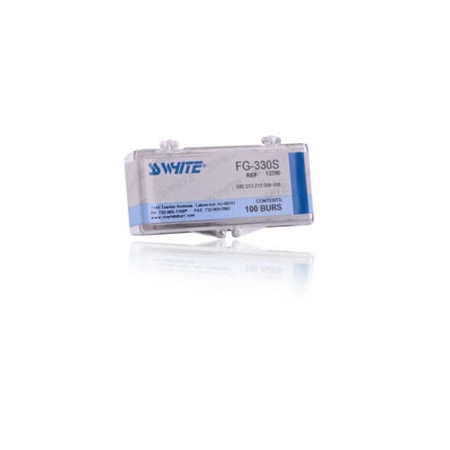 SS White #556 FGSS Straight Flat End Cross Cut Fissure Carbide Burs, Short Shank, 100/Pk, 13506 thumbnail 6