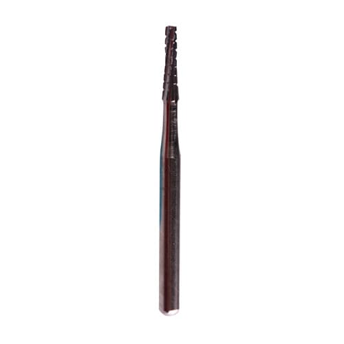 SS White Standard Operative Carbide Bur, FG, Long Taper Flat End Cross Cut, #701L, 1.2 mm Diameter, 5.0 mm Length, 100/Pk thumbnail 4