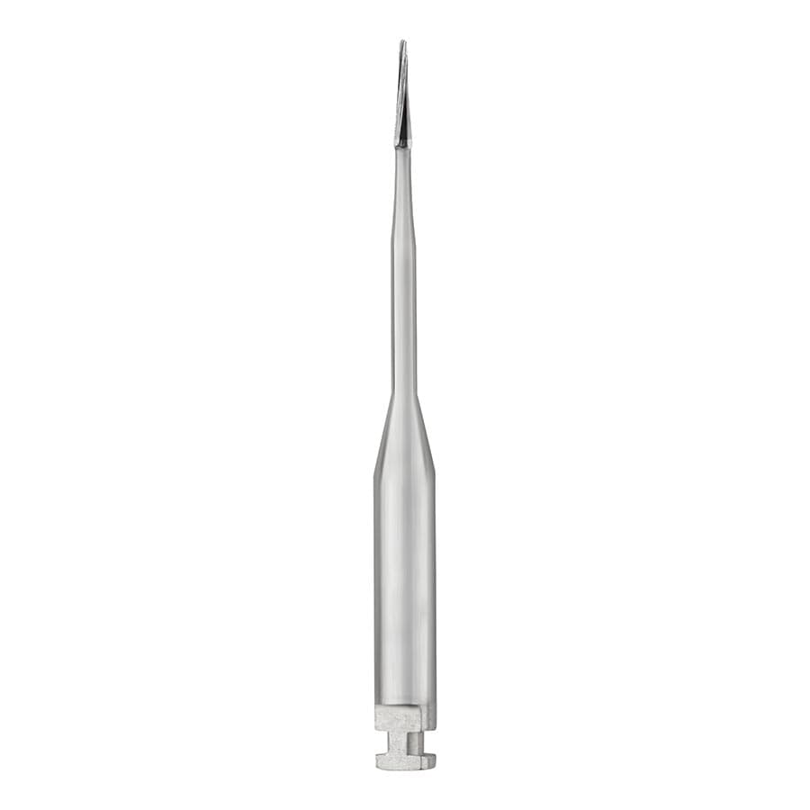 EndoGuide Precision Micro Endodontic Carbide Bur, RA (Right Angle), Tapered Fissure Round End, 0.3 mm Diameter, 3.5 mm Length, #EG1, 5/Pack, 14780 thumbnail 3