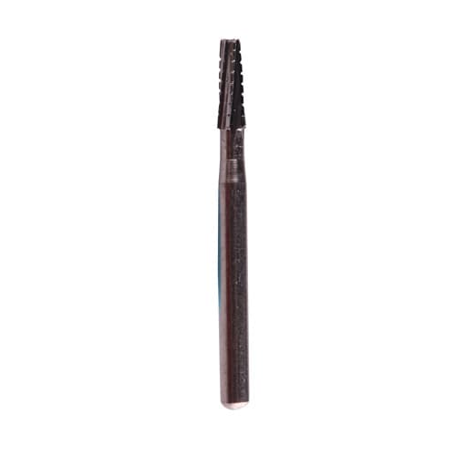 SS White RA #702 Tapered Fissure Crosscut Carbide Bur, Flat End, 1.6 mm Head Diameter, Right-Angle Latch, 10/Pkg thumbnail 3
