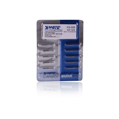 SS White Standard Operative Carbide Burs, FG, Pear, #330M, 10/Pk, 15010 thumbnail 6