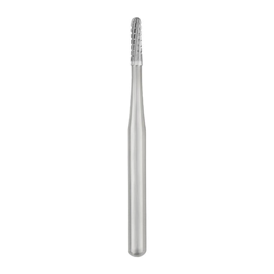 SS White Standard Operative Carbide Bur, FGSS, Straight Round End Cross Cut Fissure, #1557, Short Shank, 10/Pk, 15022 thumbnail 6