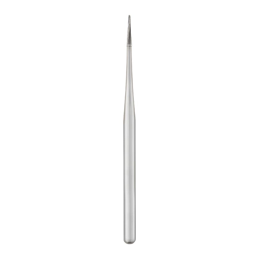 EndoGuide EG4 Precision Micro Endodontic Carbide Bur, Tapered Fissure Round End, 0.3 mm Diameter, 3.5 mm Length, FG, 5/Pack, 15029 thumbnail 4