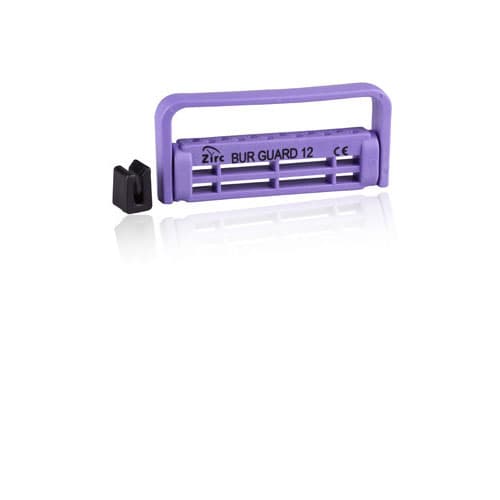 Zirc Steri-Bur Guard 12-Hole Bur Block, Neon Purple, 1/Pk, 50Z406R thumbnail 6