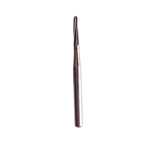 SS White 1171L Tapered Fissure Round End Carbide Bur, Friction Grip (FG), 1.2 mm Head Diameter, 5.0 mm Head Length, 10/Pk thumbnail 3