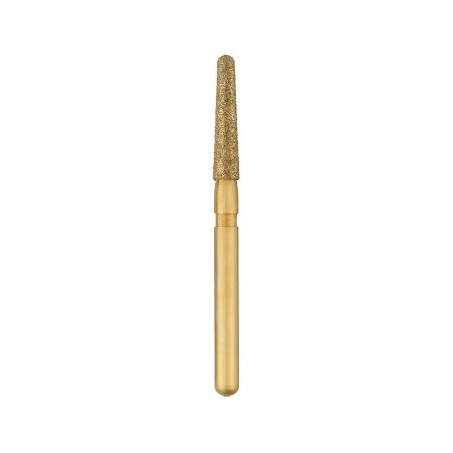 Great White Z Diamond Bur, FG, Round End Taper, #856-018, 1.8 mm, Medium Grit, 5/Pk thumbnail 5