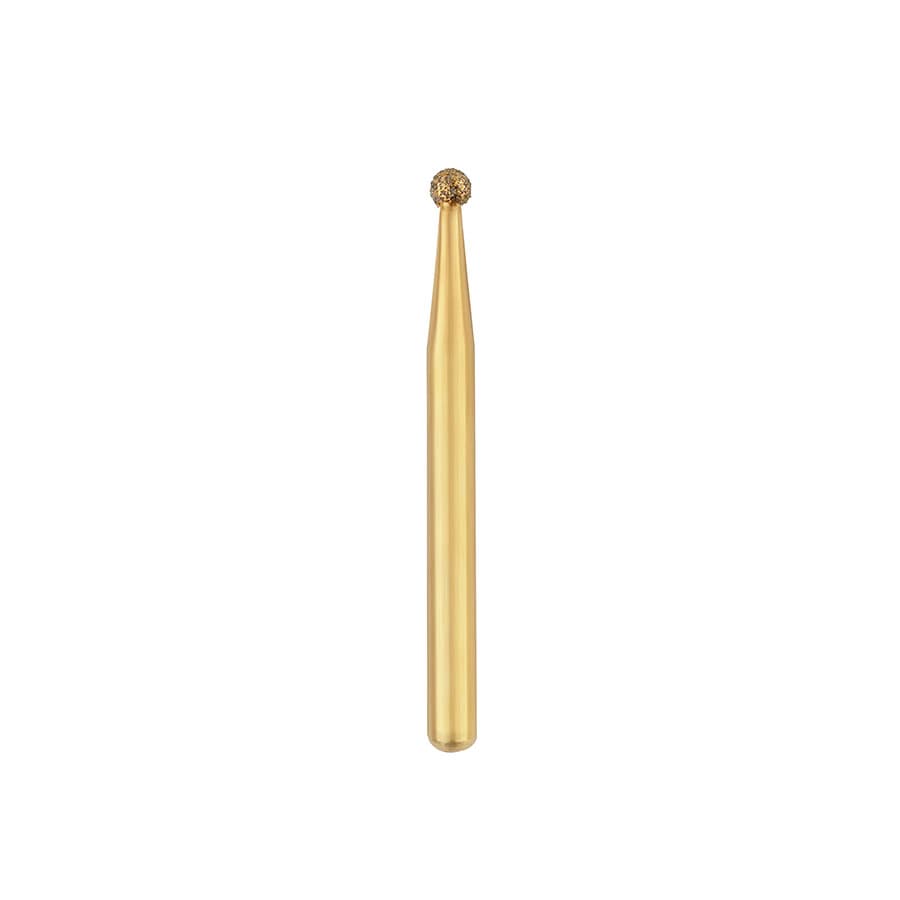 Great White Z Diamond Bur, FG, Round, #801-014, 1.4 mm, Medium Grit, 5/Pk, 18162 thumbnail 5