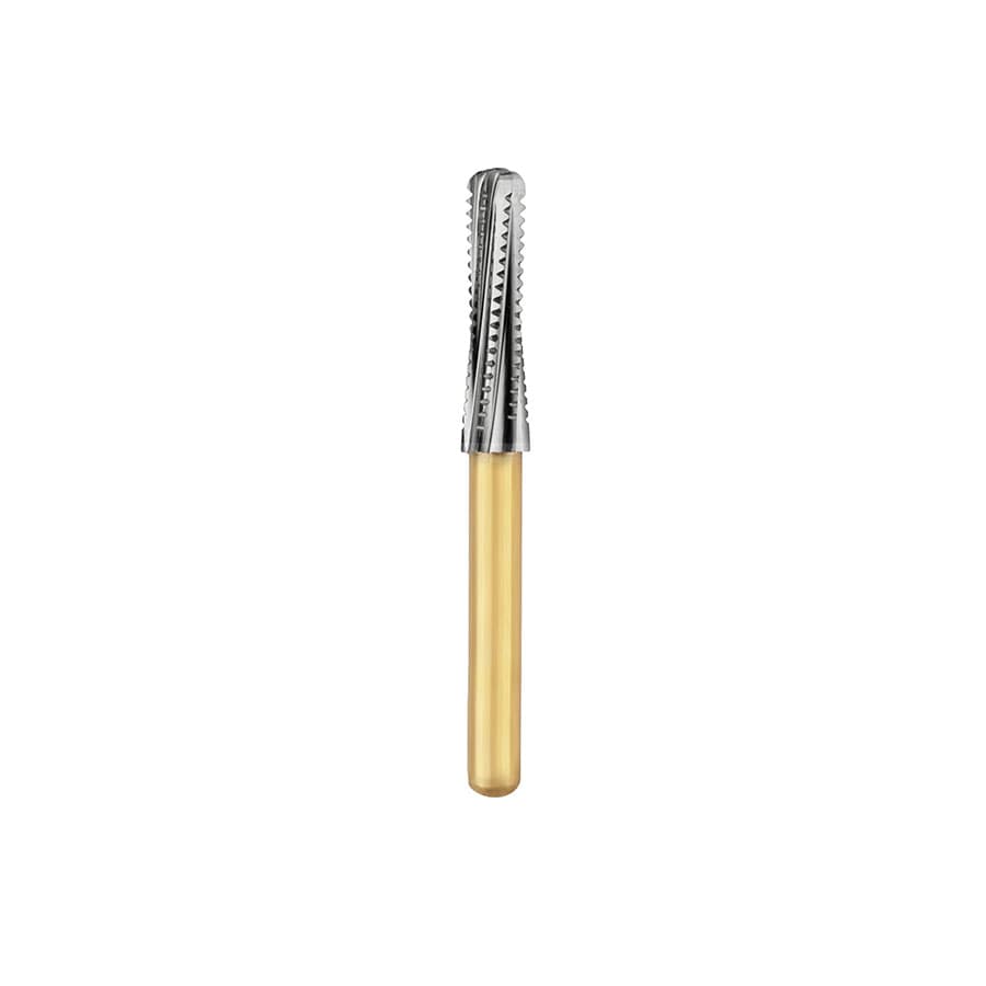 Great White Ultra Carbide Bur, Round End Taper, FG Short Shank, #856-020, 2 mm Diameter, 8 mm Head Length, 5/Pkg, 18184-5 thumbnail 6