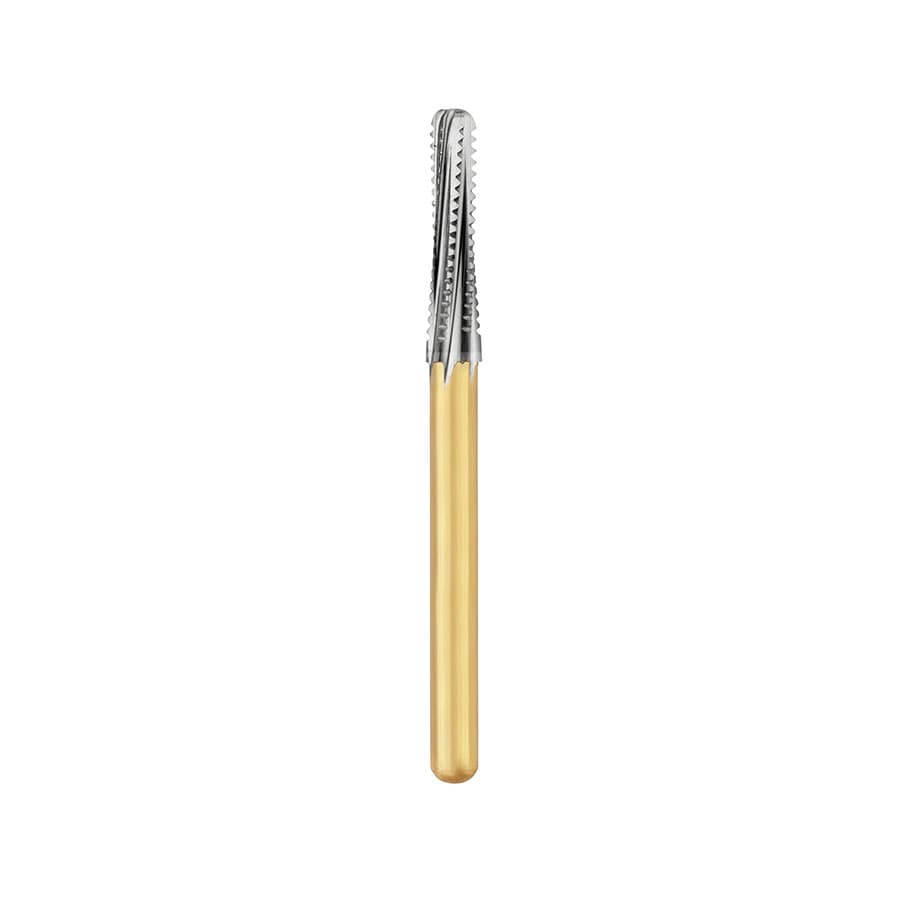 Great White Ultra Carbide Bur, FG, Round End Taper, #GWU 856-018, 1.8 mm Diameter, 8.0 mm Head Length, 5/Pkg, 18188-5 thumbnail 6