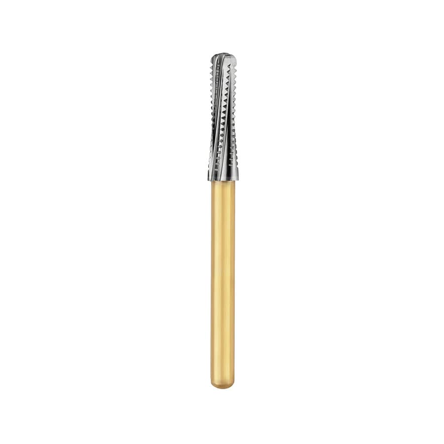 Great White Ultra Carbide Bur, FG, Round End Taper, #856-020, 2 mm Head Diameter, 8 mm Head Length, 5/Pkg thumbnail 6