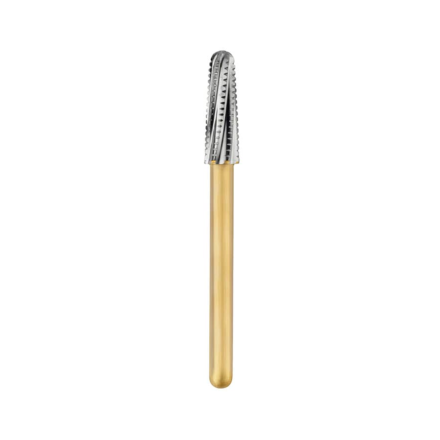Great White Ultra Carbide Bur, FG, Round End Taper, #GWU 855-025, 2.5 mm Head Diameter, 7.0 mm Head Length, 5/Pkg thumbnail 4