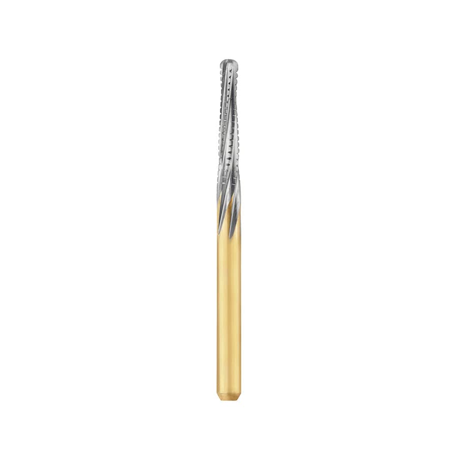 Great White Ultra Carbide Bur, FG, Round End Taper, #GWU 856-016, 1.6 mm Head Diameter, 8 mm Head Length, 5/Pkg, 18198-5 thumbnail 10