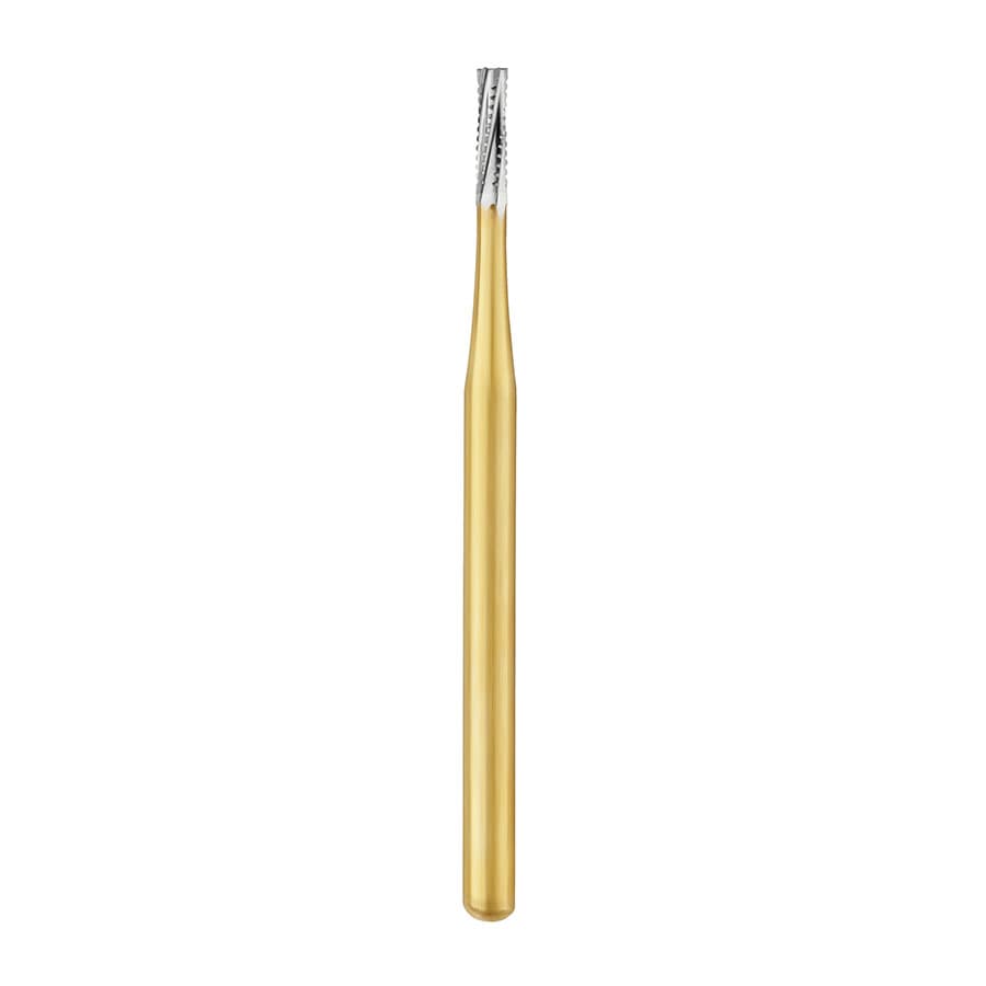 Great White Gold Series Carbide Bur, FG Surgical Length, Straight Cross Cut Fissure, #557, 5/Pk, GWSL557, 18220-5 thumbnail 11